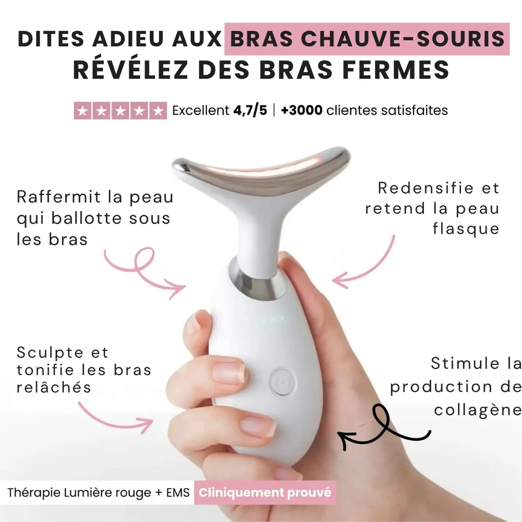 Aube™ : Sculpteur Bras LED 7 en 1
